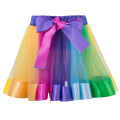 Grace Karin Girls Layered Tiered Rainbow Ribbon Tutu Dance Ballet Skirt 1~9Years CL010494-1